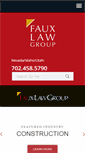 Mobile Screenshot of fauxlaw.com